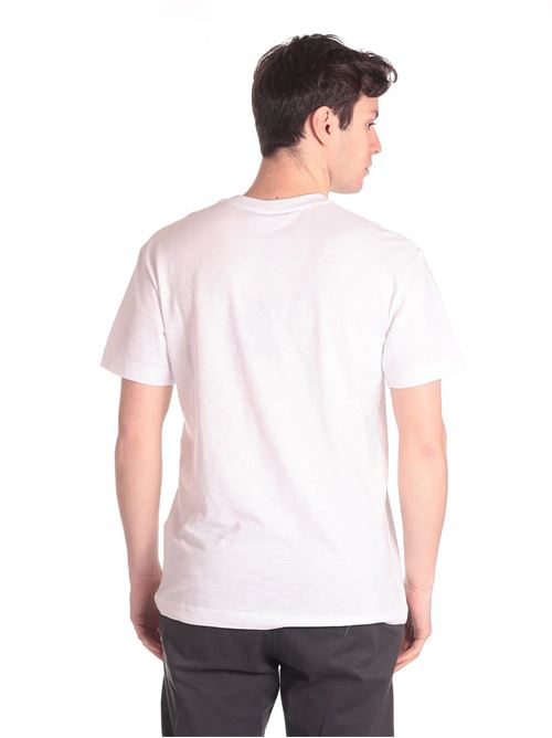 T SHIRT GIRO MC C/TASCHINO FLAMEPOCKET LIU JO | M123P204FLAMEPOCKET/OFF WHITE 206